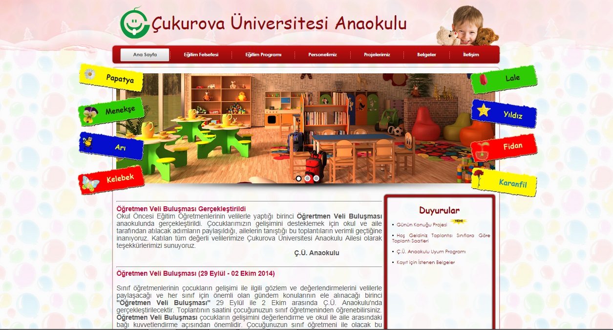 UKUROVA NVERSTES ANAOKULU